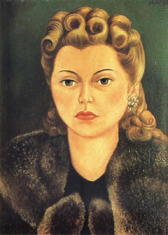 Portrait of Natasha Gelman, Frida Kahlo